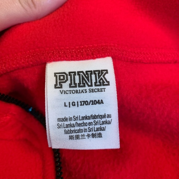 Super comfy and cute PINK quarterzip! Excellent condition - Picture 3 of 3